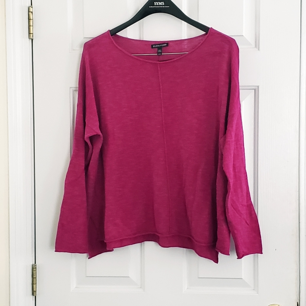 Eileen Fisher Linen/Cotton Sweater